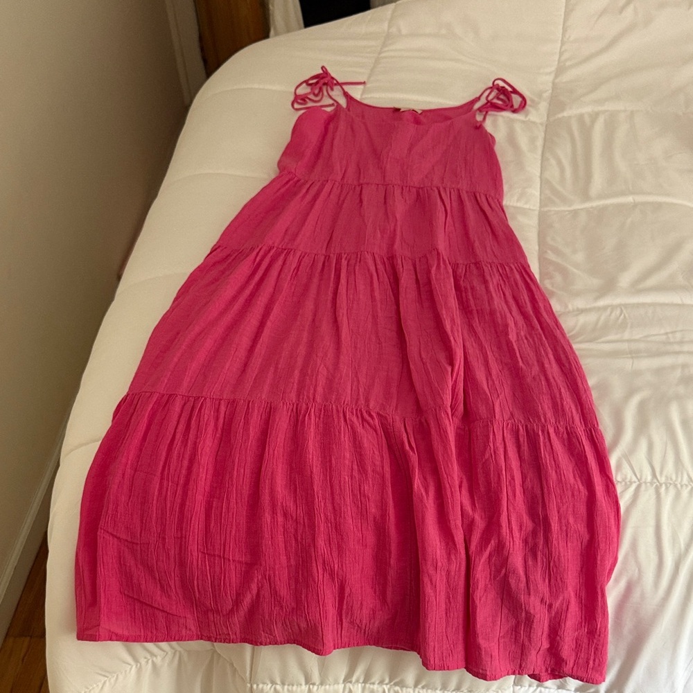 Pink Sleeveless Dress